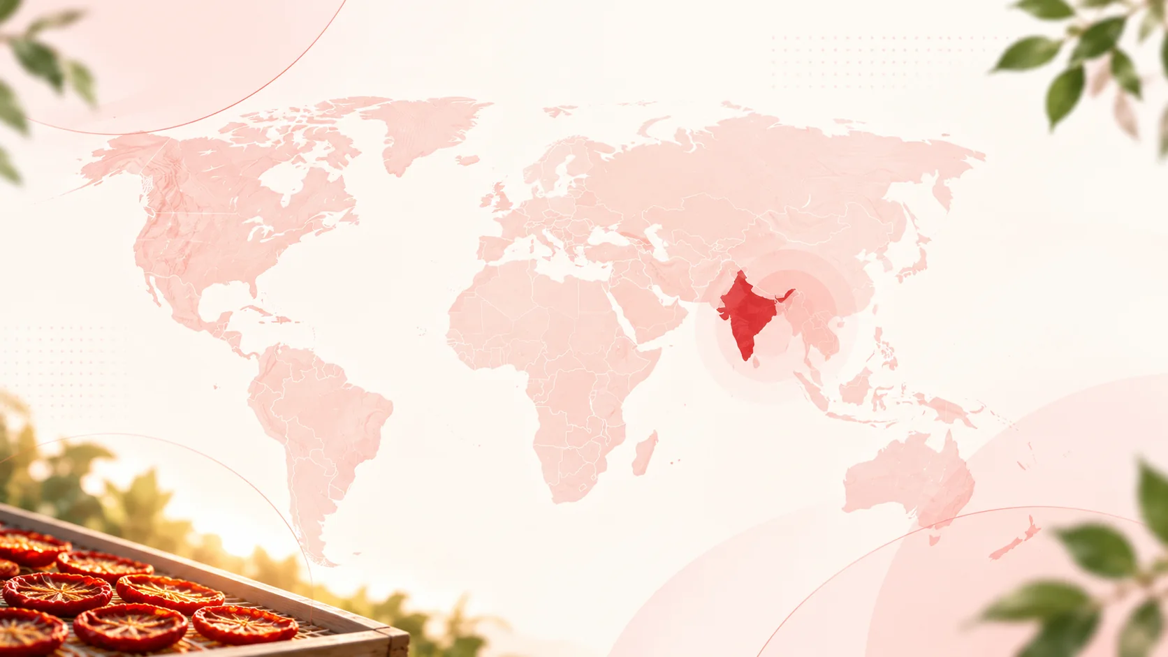 World map: InstaFarm sources and solar-dries produce in India, is headquartered in Espoo, Finland, and serves customers and platform users in the UK, Germany, France, the UAE, Ghana and the USA.